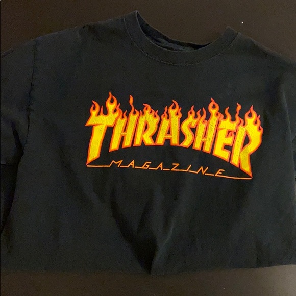 Thrasher Tops - Oversized thrasher tee